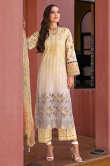 3-PC Unstitched Embroidered Lawn Collection SN5-06