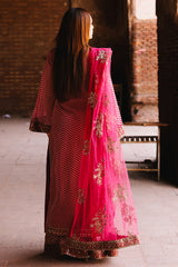 3-PC Embroidered Chiffon Suit CMA-5-115A