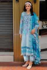 3-PC Unstitched Embroidered Lawn Collection CRB5-14