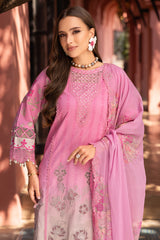 3-PC Unstitched Embroidered Lawn Collection SN5-02