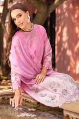 3-PC Unstitched Embroidered Lawn Collection SN5-02