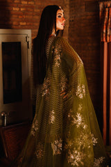 3-PC Embroidered Chiffon Suit CMA-5-114A