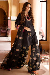 3-PC Embroidered Raw-Silk Suit CMA-5-137