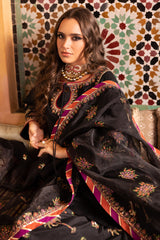 3-PC Embroidered Raw-Silk Suit CMA-5-137