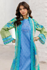 3-PC Unstitched Embroidered Printed Lawn Collection CRO5-05