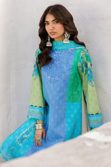 3-PC Unstitched Embroidered Printed Lawn Collection CRO5-05