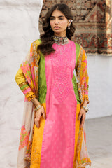 3-PC Unstitched Embroidered Printed Lawn Collection CRO5-04