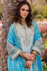 3-PC  Embroidered Lawn Collection Suit CZ5-02