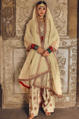 3-PC Embroidered Raw-Silk Suit CMA-4-087 PISSTA