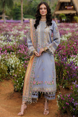 3-PC Unstitched Embroidered Lawn Collection CZ5-05