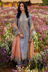 3-PC  Embroidered Lawn Collection Suit CZ5-05