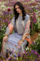 3-PC  Embroidered Lawn Collection Suit CZ5-05
