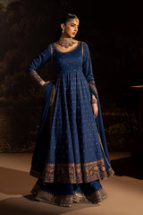 3-PC Embroidered  Silk CMA-6-501