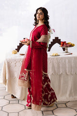 3-PC Embroidered Raw-Silk Suit CMA-6-353