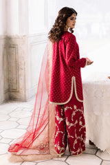 3-PC Embroidered Raw-Silk Suit CMA-6-353