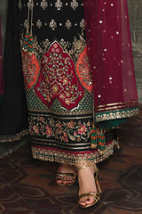 4-PC Charizma Unstitched Luxury Collection DJW5-08