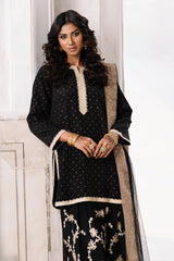 3-PC Embroidered Raw-Silk Suit CMA-6-351