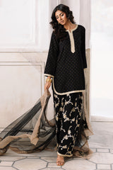 3-PC Embroidered Raw-Silk Suit CMA-6-351