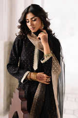 3-PC Embroidered Raw-Silk Suit CMA-6-351