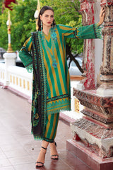 3-PC Unstitched Embroidered Linen Collection ANW6-03
