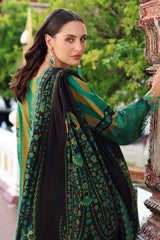 3-PC Unstitched Embroidered Linen Collection ANW6-03