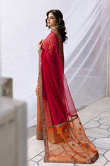 3-PC Embroidered Raw-Silk CMA-6-358