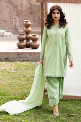 3-PC Embroidered Raw-Silk Suit CMA-6-337