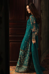 4-PC Charizma Unstitched Luxury Collection DJW5-04