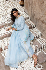 3-PC Embroidered Raw-Silk Suit CMA-6-336