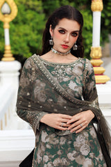 3-PC Embroidered Raw-Silk Suit CMA-5-161