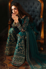 4-PC Charizma Unstitched Luxury Collection DJW5-04
