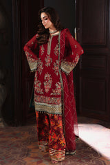 4-PC Charizma Unstitched Luxury Collection DJW5-09