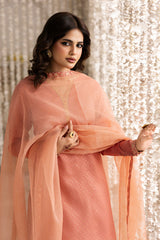 3-PC Embroidered Raw-Silk Suit CMA-6-338