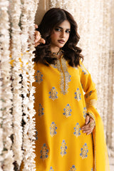 3-PC Embroidered Raw-Silk Suit  CMA-6-339