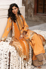 3-PC Embroidered Raw-Silk Suit  CMA-6-341