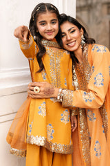 3-PC Embroidered Raw-Silk Suit  CMA-6-341