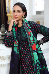 3-PC Unstitched Embroidered Linen Collection ANW6-07