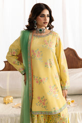 3-PC Embroidered Raw-Silk Suit  CMA-6-342
