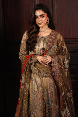 4-PC Charizma Unstitched Luxury Collection DJW5-02