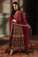 4-PC Charizma Unstitched Luxury Collection DJW5-03