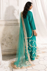3-PC Embroidered Raw-Silk Suit CMA-6-352