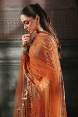 4-PC Charizma Unstitched Luxury Collection DJW5-11