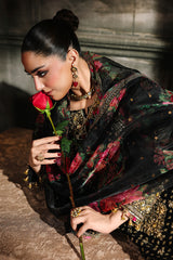 4-PC Charizma Unstitched Luxury Collection DJW5-05