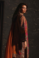 3-PC Stitched Embroidered Raw Silk CMA-6-508