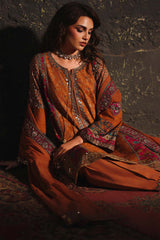 3-PC Stitched Embroidered Raw Silk CMA-6-508