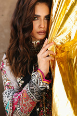 3-pc Unstitched Chiffon Collection VSL25-24