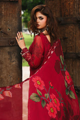 3-pc Unstitched Chiffon Collection VSL25-25