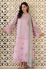 3-PC Unstitched Embroidered  Lawn  SLC27-14