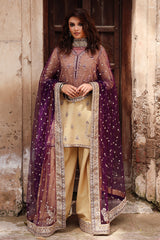 3-PC Embroidered Raw-Silk Suit CMA-5-123A
