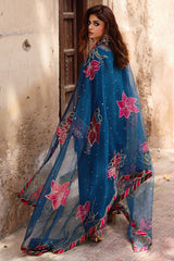 3-PC Embroidered Raw-Silk Suit CMA-5-076H